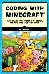 Book cover of Coding with Minecraft by Al Sweigart
