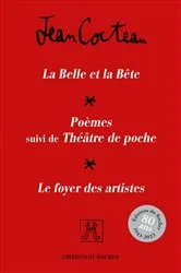 Book cover of Coffret : La Belle et la Bête - Poèmes et Théâtre de poche - Le Foyer des artistes by Jean Cocteau