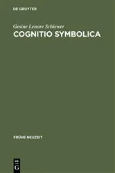 Book cover of Cognitio symbolica by Gesine Lenore Schiewer