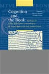 Book cover of Cognition and the Book by Karl A. E. Enenkel
