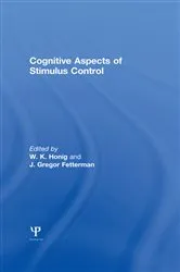 Book cover of Cognitive Aspects of Stimulus Control by W. K. Honig