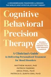 Book cover of Cognitive Behavioral Precision Therapy by Matthew McKay