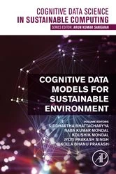 Book cover of Cognitive Data Models for Sustainable Environment by Siddhartha Bhattacharyya PhD
