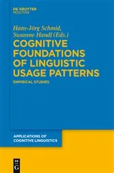 Book cover of Cognitive Foundations of Linguistic Usage Patterns by Hans-Jörg Schmid