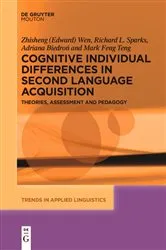 Book cover of Cognitive Individual Differences in Second Language Acquisition by Zhisheng (Edward) Wen
