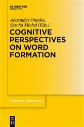 Book cover of Cognitive Perspectives on Word Formation by Alexander Onysko