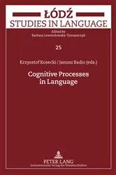 Book cover of Cognitive Processes in Language by Unknown