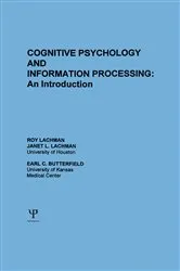 Book cover of Cognitive Psychology and Information Processing by R. Lachman