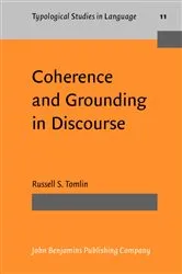 Book cover of Coherence and Grounding in Discourse by Russell S. Tomlin