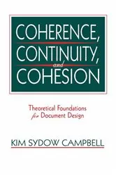 Book cover of Coherence, Continuity, and Cohesion by Kim Sydow Campbell