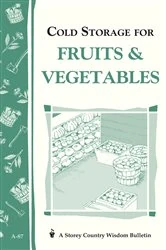 Book cover of Cold Storage for Fruits & Vegetables by John Storey