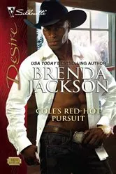Book cover of Cole's Red-Hot Pursuit by Brenda Jackson
