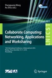 Book cover of Collaborate Computing: Networking, Applications and Worksharing by Shangguang Wang