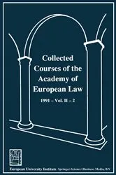Book cover of Collected Courses of the Academy of European Law / Recueil des cours de lâ€™ AcadÃ©mie de droit europÃ©en by Academy of European Law Staff