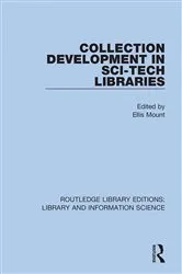 Book cover of Collection Development in Sci-Tech Libraries by Ellis Mount
