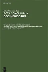 Book cover of Collectionis Casinensis sive synodici a Rustico diacono compositi pars altera by Eduard Schwartz