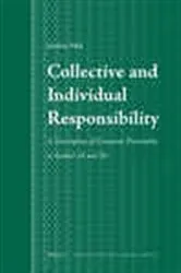 Book cover of Collective and Individual Responsibility by Jurrien Mol