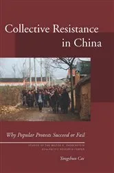 Book cover of Collective Resistance in China by Yongshun Cai