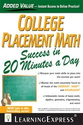 Book cover of College Placement Math Success in 20 Minutes a Day by LLC LearningExpress