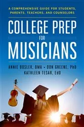 Book cover of College Prep for Musicians by Annie Bosler
