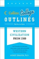 Book cover of Collins College Outlines: Western Civilization from 1500 by Ahmed Ibrahim