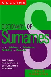 Book cover of Collins Dictionary Of Surnames by Leslie Dunkling
