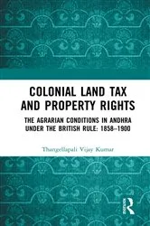 Book cover of Colonial Land Tax and Property Rights by Thangellapali Vijay Kumar