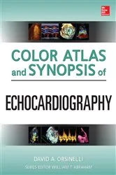 Book cover of Color Atlas and Synopsis of Echocardiography by David A. Orsinelli