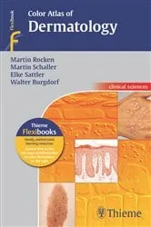 Book cover of Color Atlas of Dermatology by Martin Rocken