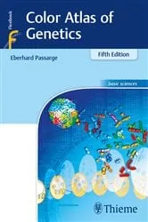 Book cover of Color Atlas of Genetics (5th ed.) by Eberhard Passarge