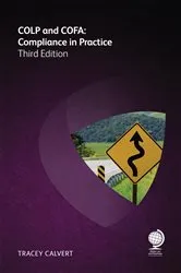 Book cover of COLP and COFA: Compliance in Practice (3rd ed.) by Tracey Calvert