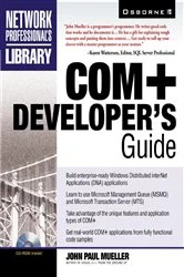 Book cover of COM+ Developer’s Guide by John Mueller
