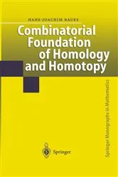Book cover of Combinatorial Foundation of Homology and Homotopy by Unknown