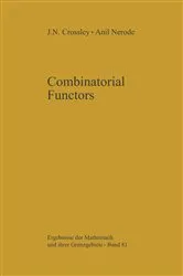 Book cover of Combinatorial Functors by J.N. Crossley