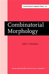 Book cover of Combinatorial Morphology by Unknown