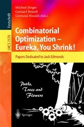 Book cover of Combinatorial Optimization -- Eureka, You Shrink! by Unknown