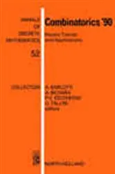 Book cover of Combinatorics '90 by A. Barlotti