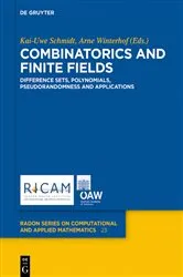 Book cover of Combinatorics and Finite Fields by Kai-Uwe Schmidt