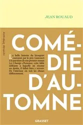Book cover of Comédie d'automne by Unknown