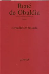 Book cover of Comédies en un acte by Unknown