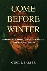 Book cover of Come Before Winter by Cyril J. Barber