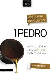Book cover of Comentario bíblico con aplicación NVI 1 Pedro by Scot McKnight