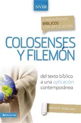 Book cover of Comentario bíblico con aplicación NVI Colosenses y Filemón by Unknown