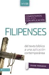 Book cover of Comentario bíblico con aplicación NVI Filipenses by Frank S. Thielman