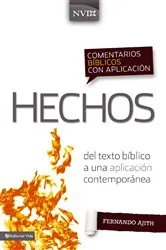 Book cover of Comentario bíblico con aplicación NVI Hechos by Ajith Fernando