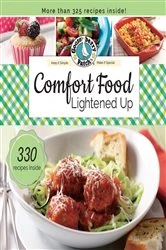 Book cover of Comfort Food Lightened Up by Gooseberry Patch