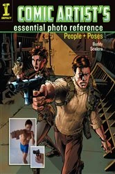 Book cover of Comic Artist's Essential Photo Reference by Buddy Scalera