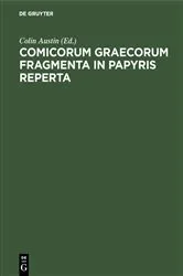 Book cover of Comicorum Graecorum Fragmenta in papyris reperta by Colin Austin