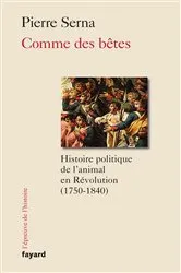 Book cover of Comme des bêtes by Pierre Serna