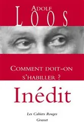 Book cover of Comment doit-on s'habiller? by Adolf Loos